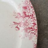 Flat Oval Gien model Autumn Flowers