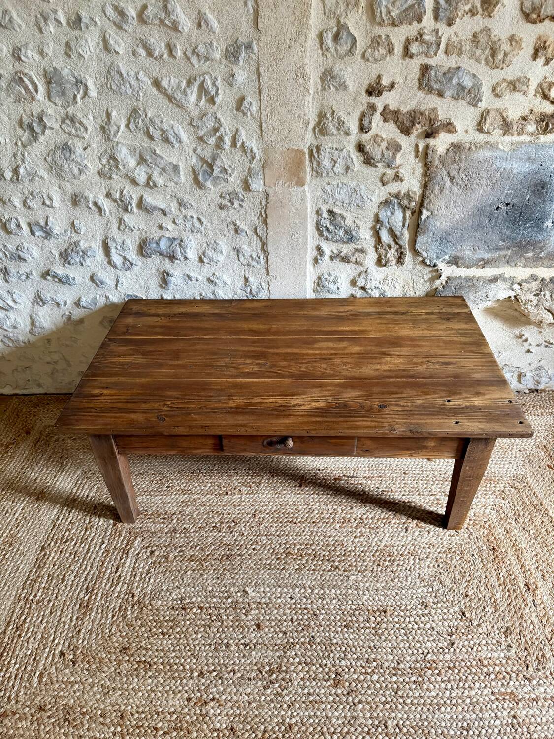 Renovated farmhouse coffee table