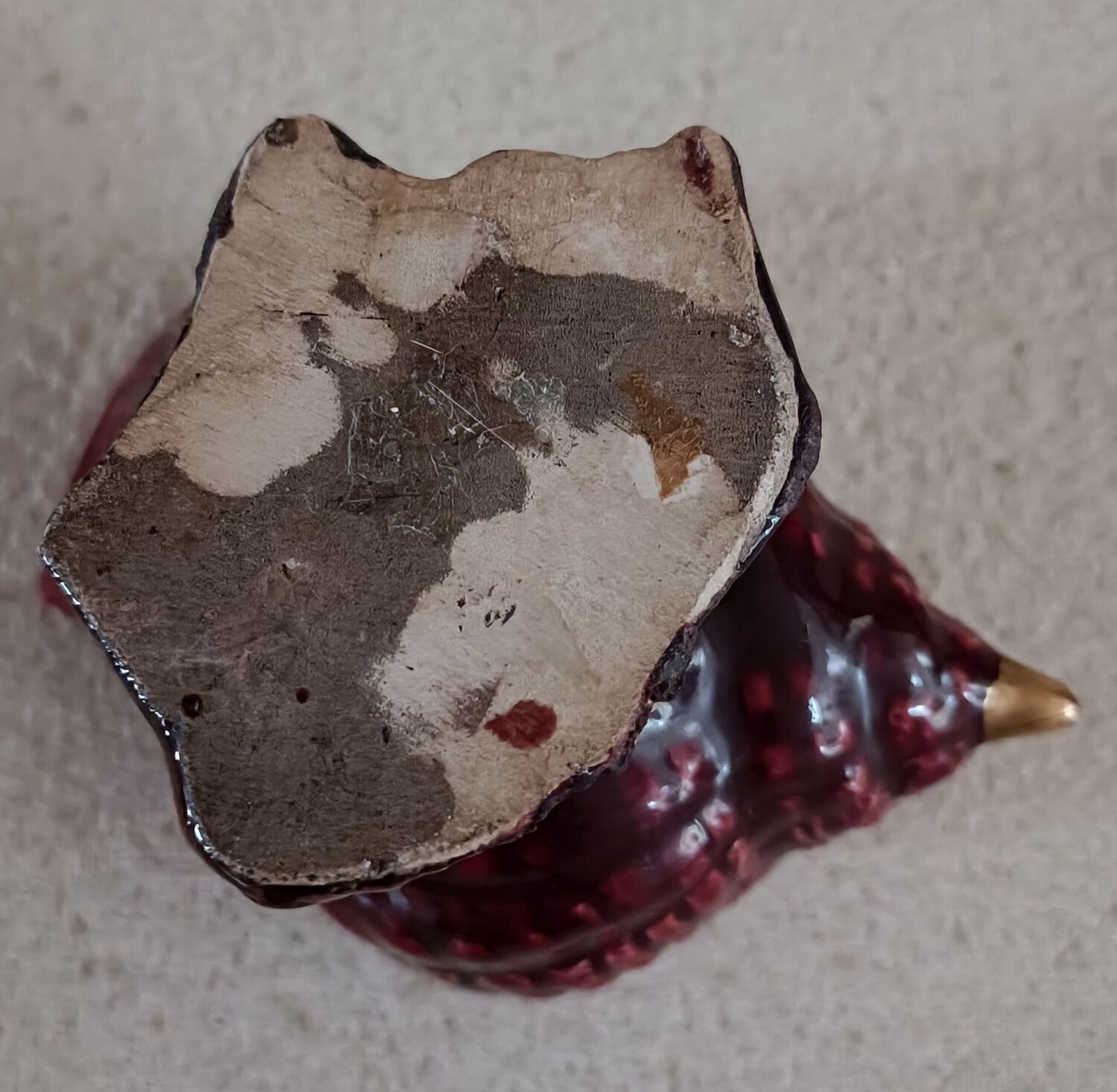 Cendrier coquillage vintage