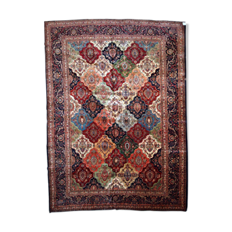 Former carpet Persian Kashaan done hand 277cm x 363cm 1910 s