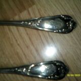 covered in silver metal Christofle 19th century monogrammed