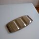 Plat de service vintage inox poignées teck made in Japan