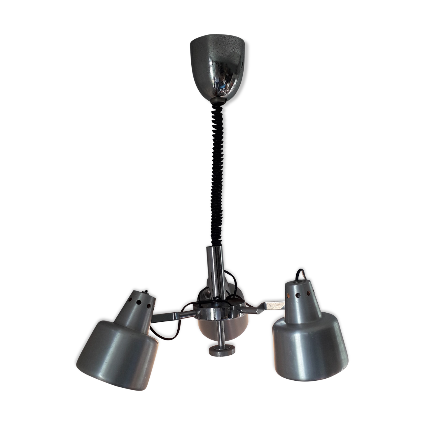 70 years brushed steel hanging