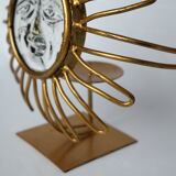 Vintage sun candlestick