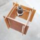 Suspension scandinave vintage en teck