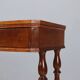 Antique sewing table in walnut with drawer, Italy, late 19th century.