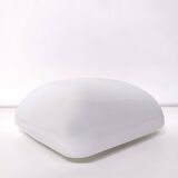 Vintage opaline glass globe square ceiling light/ wall light