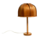 1970s Swedish pine bent veneer table lamp by GB Solbackens Svarveri