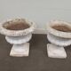 Jardinières Médicis en béton, lot de 4