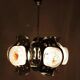 Big Italian Design Murano Mazzega Chandelier, 1970s