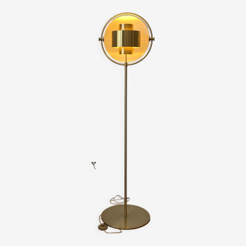 Floor lamp Gubi multi lite in gilded brass