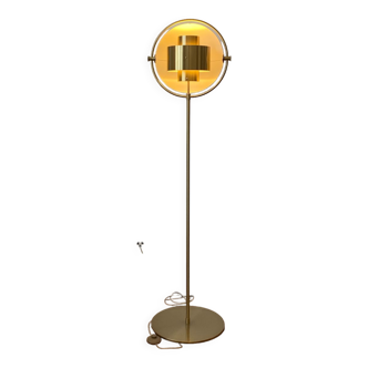 Floor lamp Gubi multi lite in gilded brass