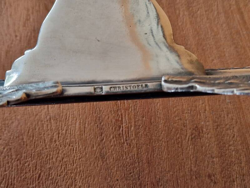 Christofle - Centrepiece or planter - In silvered bronze