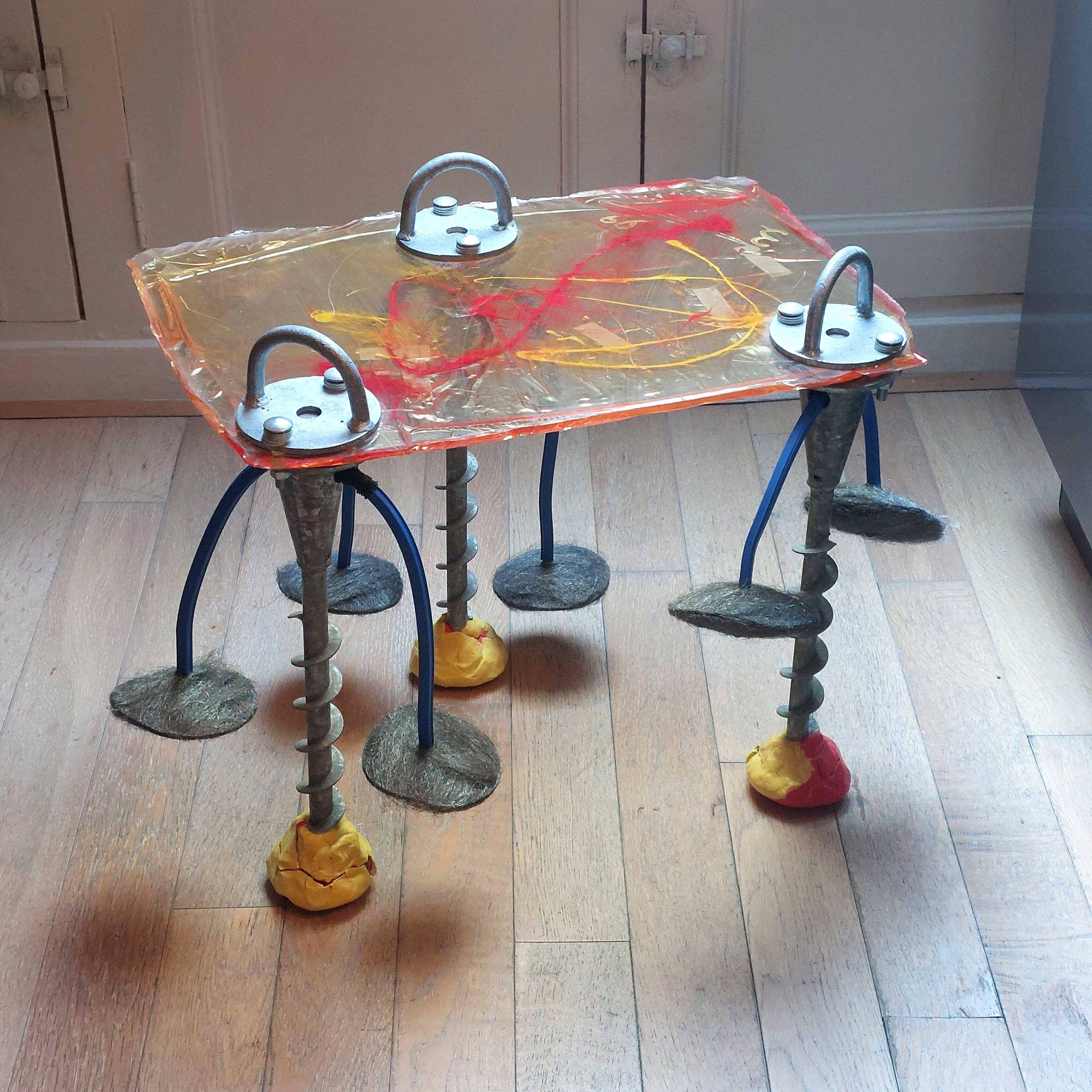 "Side table" by Gaetano Pesce