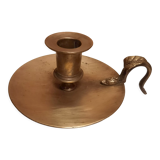 Golden candle holder