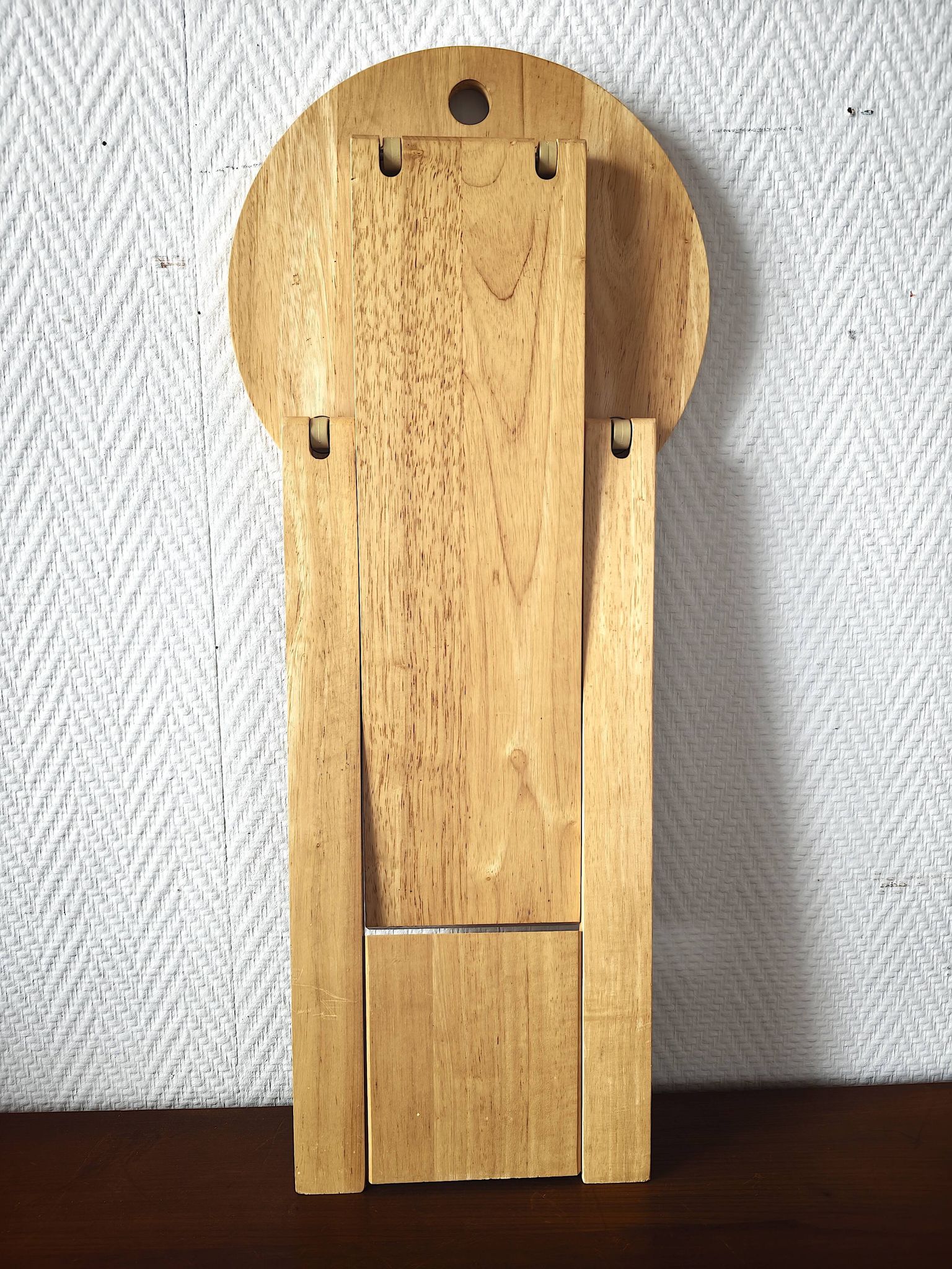 Folding wooden stool 1980