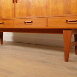 Enfilade danoise en teck, années 1960