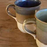 Deux mugs staffordshire