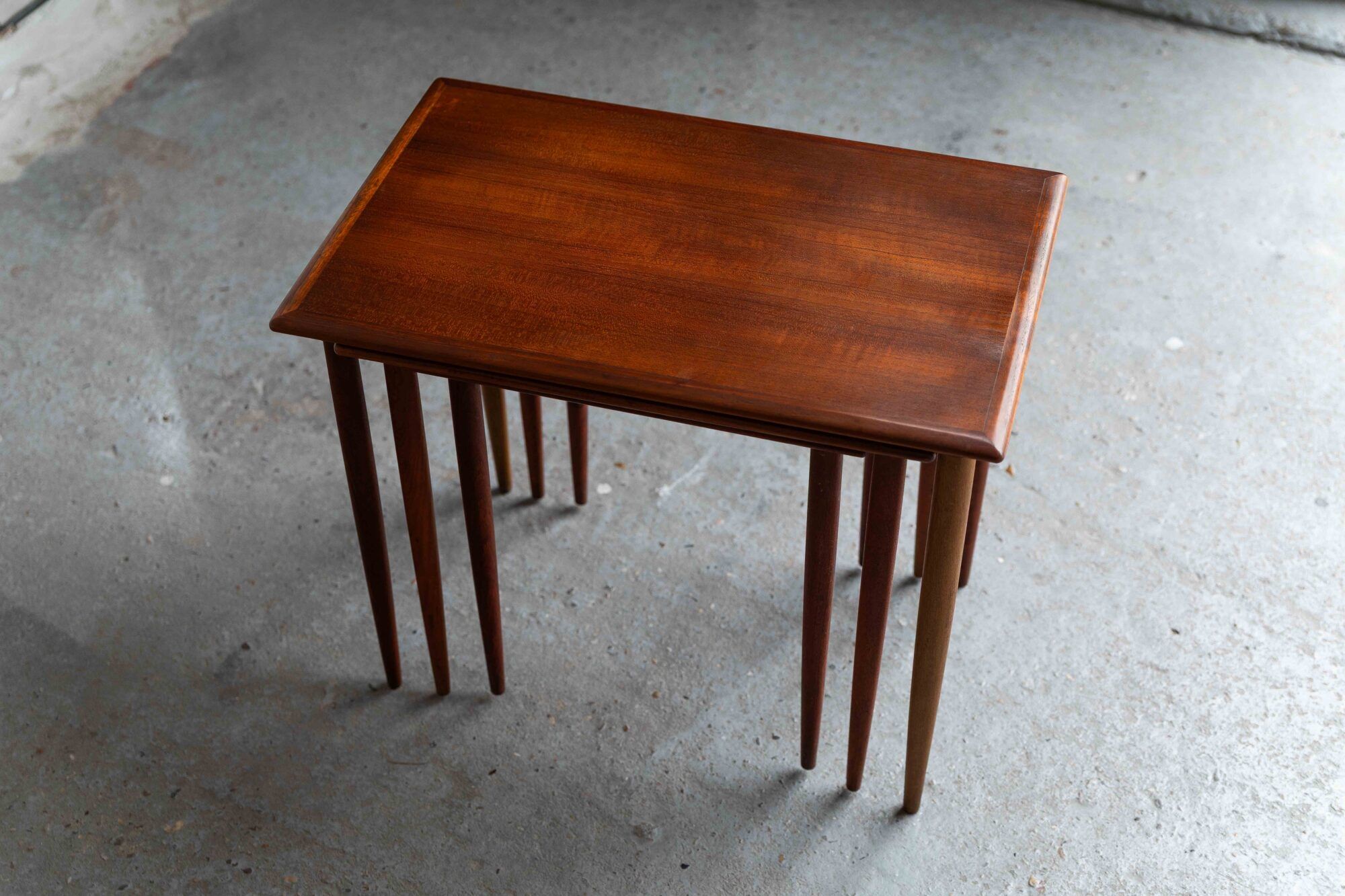 Set of 3 nesting tables, Danish design