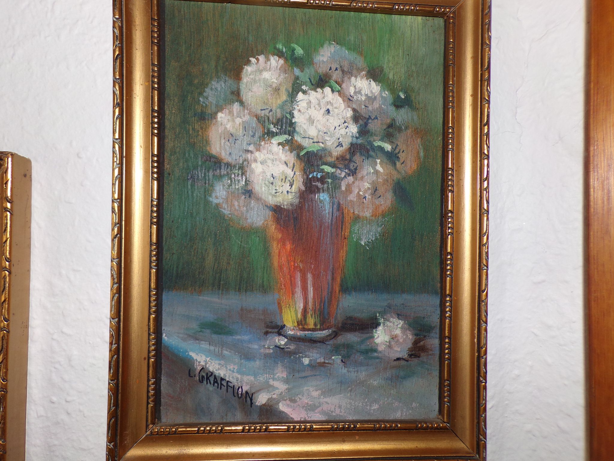 Pair of still life paintings signed