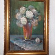 Pair of still life paintings signed