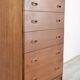 Midcentury Tallboy / Chest Of Drawers In Teak. Vintage Modern / Scandinavian / Retro / Danish Style
