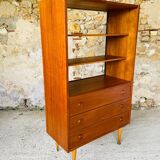 Vintage teak wall unit, circa 1960's