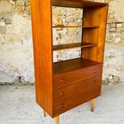 Vintage teak wall unit, circa 1960's
