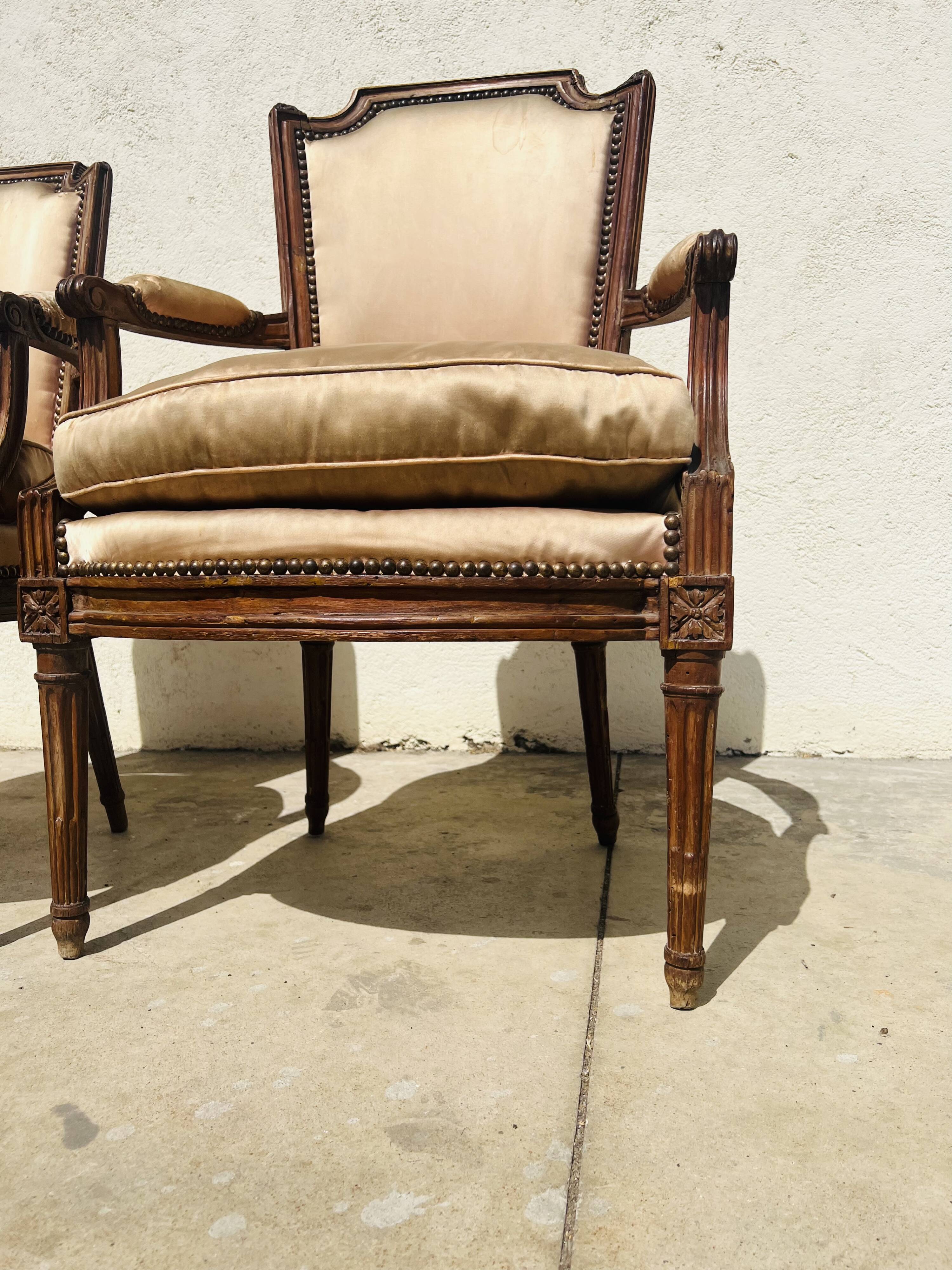 Pair of armchairs 18th