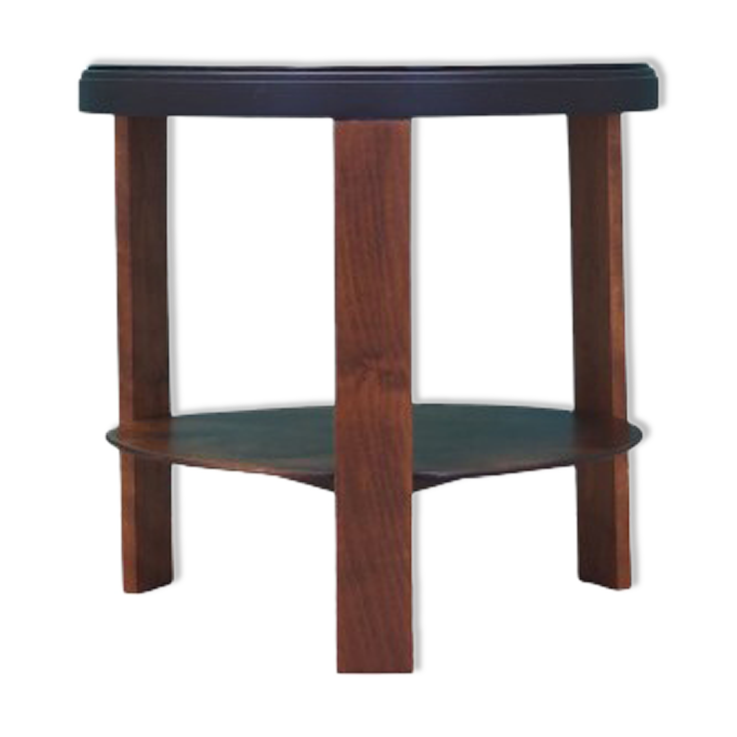 Walnut coffee table, danish design, 1970s, made in denmark