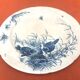 Gien Earthenware Antique Serving Dish Bird Decor