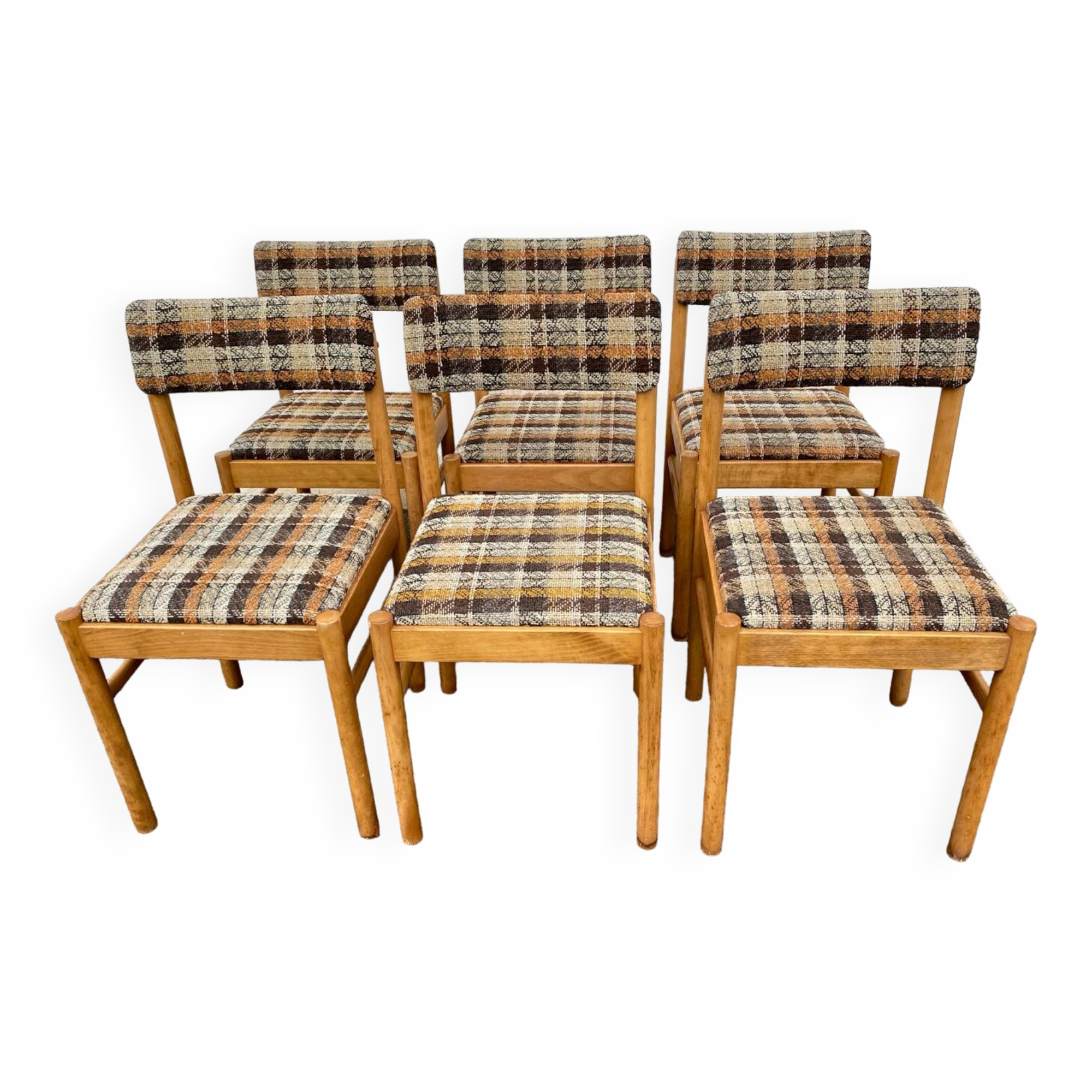 Set of 6 vintage chairs