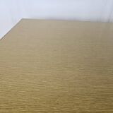 Table à manger des années 1950 en érable avec bord travaillé