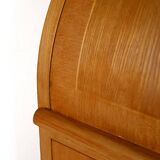 Scandinavian secretary with hinged lid