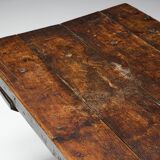 Robust Travail Populaire Farm Table, France, 19th Century