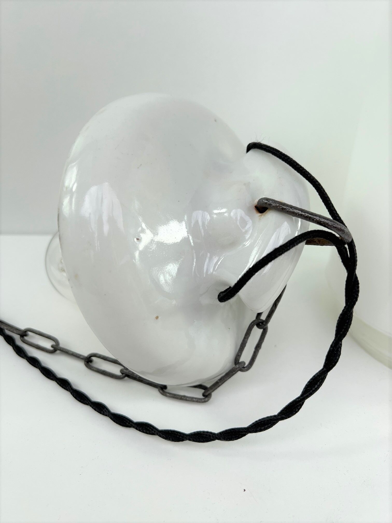 Opaline hanging height 31 cm diameter 14 cm general electric