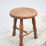 Vintage stool, wooden stool, side stool, plant holder
