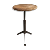 Old stool swivel stool 3 leg