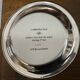 Bernard buffet publisher's medal: etched silver plate representing a lion (1976)