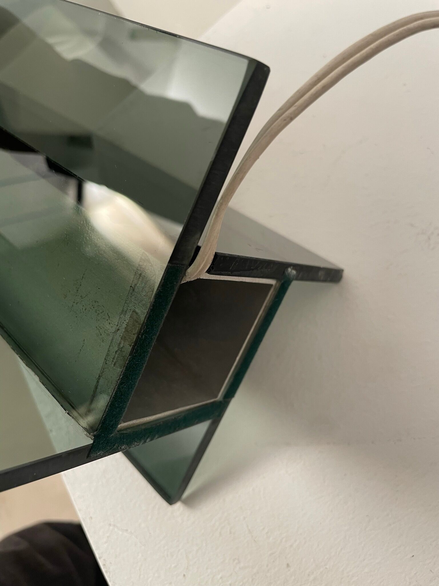 Lampe verre 1970.