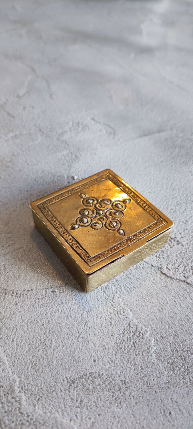 Oriental brass frame