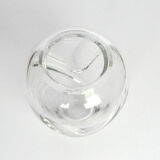 1980s crystal vase, Royal Doulton, UK