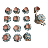 Humbert Pittari coffee service set in Vallauris