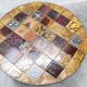 Table basse ronde céramique de Jean Gregorieff