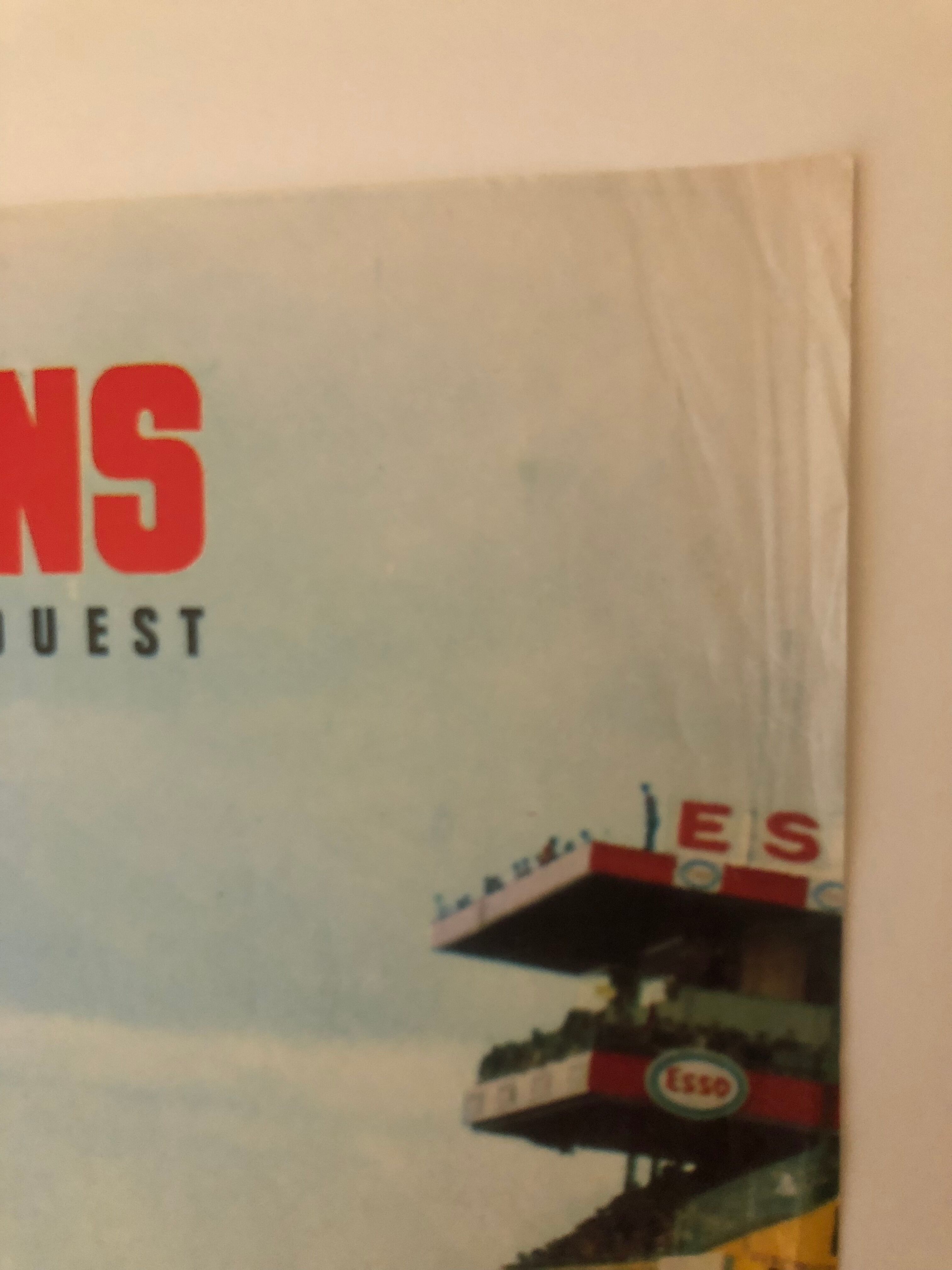 Original poster 24 Hours of Le Mans 1973 A. Delourmel