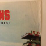 Affiche originale 24 Heures du Mans 1973 A. Delourmel