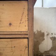 Bureau pin meuble atelier 1950