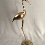 Great blue heron brass dore 46 cm