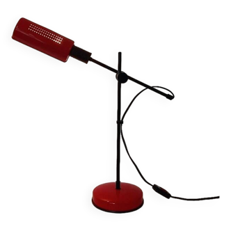 Veneta Lumi - lampe de bureau rouge