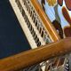 Vintage wicker children's bed 1960